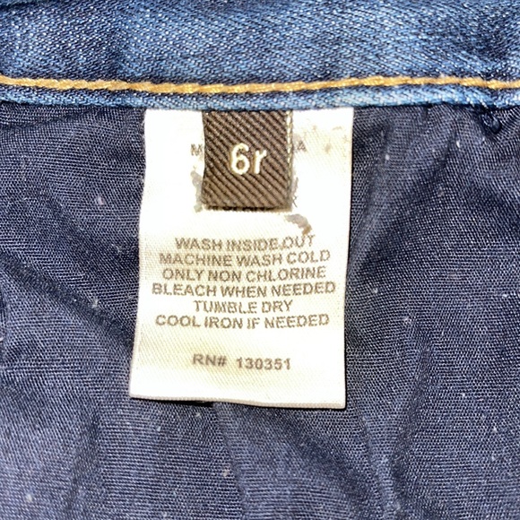 Express denim shorts *see fit notes - Picture 3 of 3